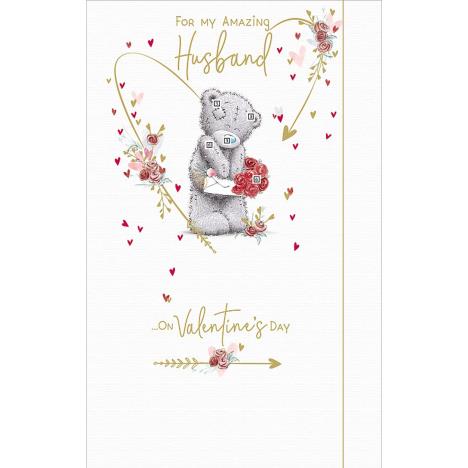 Amazing Husband Handmade Me to You Bear Valentine's Day Card £4.99